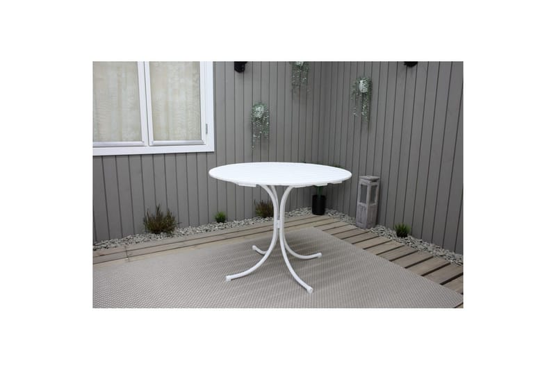 Utomhusbord Vaxholm - Vit - Products - Utemöbler & utemiljö - Utebord & trädgårdsbord - Matbord utomhus