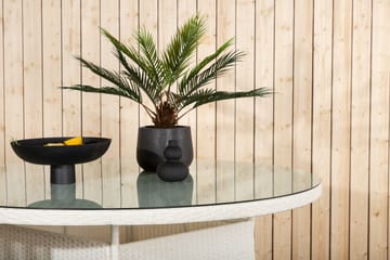 Volta Matbord Utomhus 150 Rund - Vit - Products - Utemöbler & utemiljö - Utebord & trädgårdsbord - Matbord utomhus