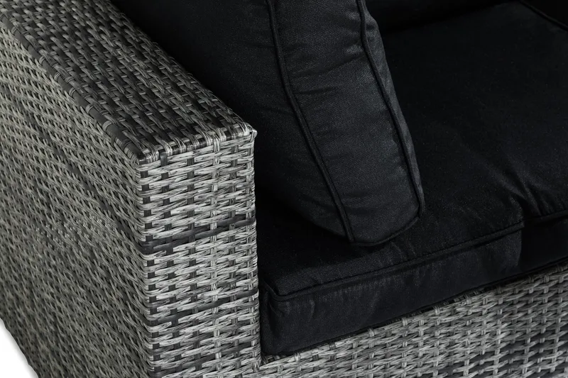 Bahamas Loungegrupp 2-sits - Grå Bord - Products - Utemöbler & utemiljö - Utegrupp - Cafegrupp & cafeset