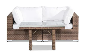 Bahamas Loungegrupp 2-sits - Sand Bord - Products - Utemöbler & utemiljö - Utegrupp - Cafegrupp & cafeset