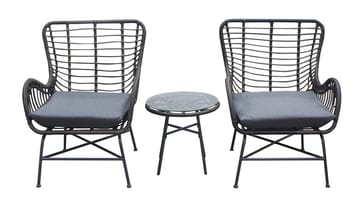 Draget Utemöbelgrupp komplett med dynor - Products - Utemöbler & utemiljö - Utegrupp - Cafegrupp & cafeset