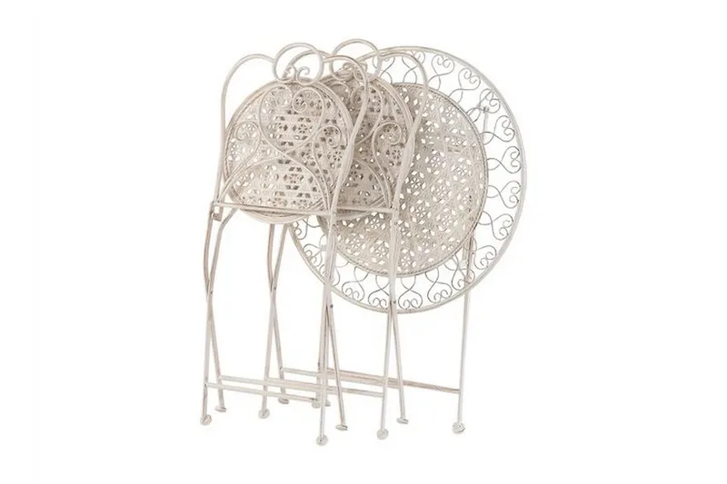 Hubscher Balkongset - Beige - Products - Utemöbler & utemiljö - Utegrupp - Cafegrupp & cafeset