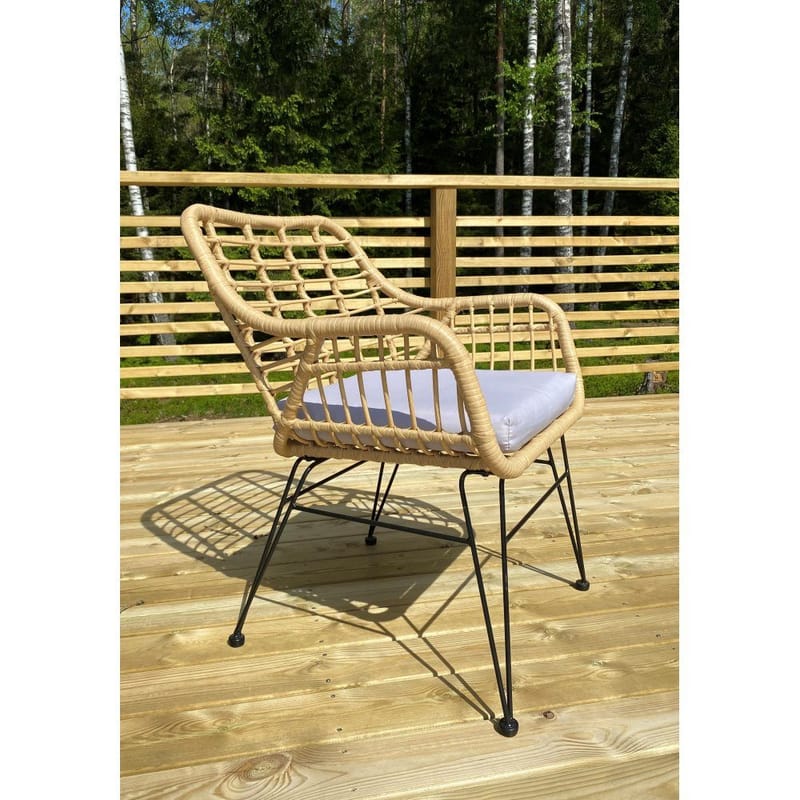 Möbelgrupp Bistro - Havana - Ljus - Products - Utemöbler & utemiljö - Utegrupp - Cafegrupp & cafeset