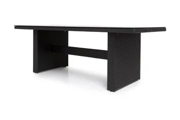 Majestic Matgrupp 210 + 6 Thor Fåtölj - Svart/Svart - Products - Utemöbler & utemiljö - Utegrupp - Matgrupp utomhus