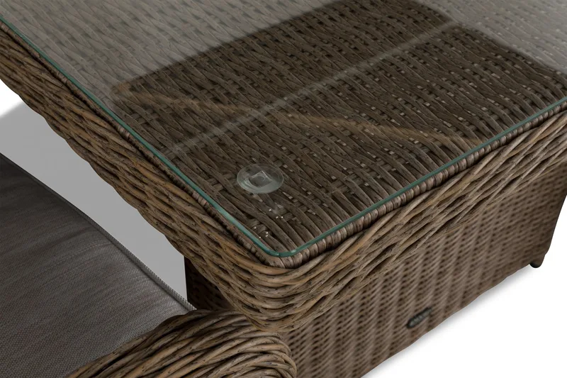 Marcus Matgrupp 200 + 6 Fåtöljer m Dyna - Natur - Products - Utemöbler & utemiljö - Utegrupp - Matgrupp utomhus