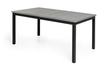 Monaco Matgrupp Utomhus 152-210 + 6 Jenny Ställbar Fåtölj - Svart/Grå - Products - Utemöbler & utemiljö - Utegrupp - Matgrupp utomhus