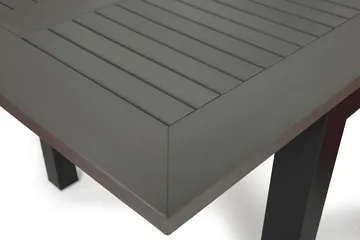 Monaco Matgrupp Utomhus 152-210 + 6 Positionsstolar - Svart/Svart - Products - Utemöbler & utemiljö - Utegrupp - Matgrupp utomhus