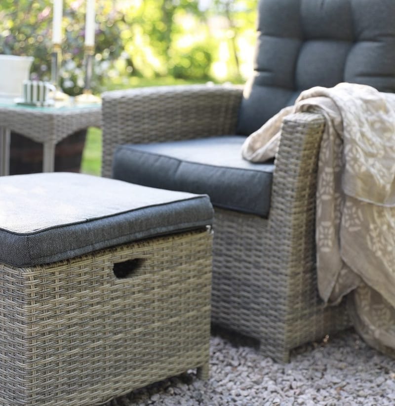 Orlando Set - Stolar - grå - Products - Utemöbler & utemiljö - Utegrupp - Cafegrupp & cafeset