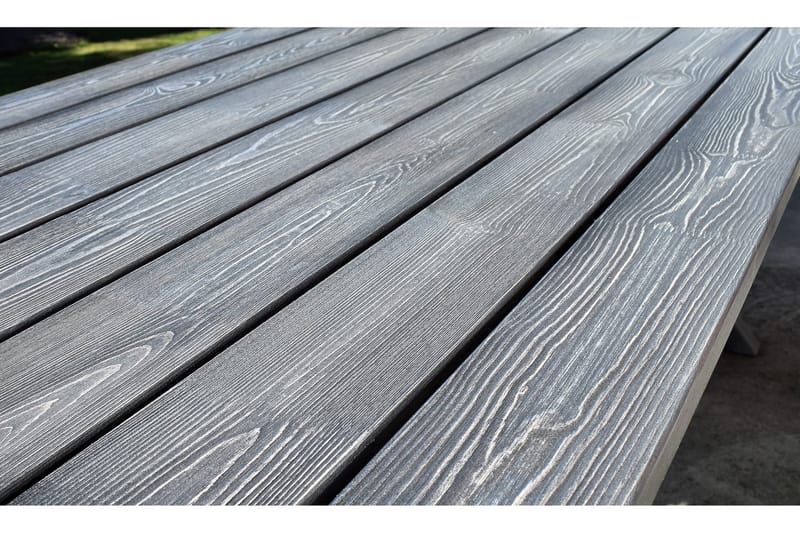 Scottsdale Matgrupp Utomhus 150 cm + 2 Solanum Utestolar - Grå - Products - Utemöbler & utemiljö - Utegrupp - Matgrupp utomhus