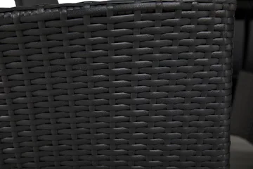 Thor Matgrupp Utomhus 140 + 6 Jenny Ställbar Fåtölj - Svart/Svart - Products - Utemöbler & utemiljö - Utegrupp - Matgrupp utomhus