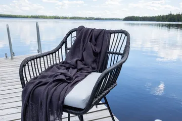 Viga Balkonggrupp 2-sits - Svart - Products - Utemöbler & utemiljö - Utegrupp - Cafegrupp & cafeset