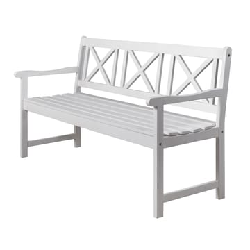 3-sits Trädgårdsbänk Bohus 3-sits - Vit - Products - Utemöbler & utemiljö - Utesoffa - Trädgårdsbänk & utebänk