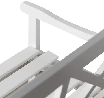 Bohus trädgårdsbänk 3-sits - Vit - Vit - Products - Utemöbler & utemiljö - Utesoffa - Trädgårdsbänk & utebänk