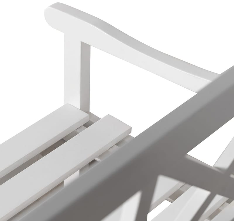 Bohus trädgårdsbänk 3-sits - Vit - Vit - Products - Utemöbler & utemiljö - Utesoffa - Trädgårdsbänk & utebänk