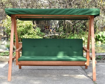 Hammock Fällbar i Trä med Tak - grön - Products - Utemöbler & utemiljö - Utesoffa - Hammock