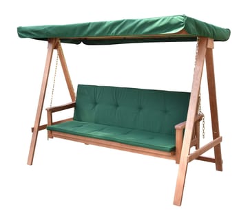 Hammock Fällbar i Trä med Tak - grön - Products - Utemöbler & utemiljö - Utesoffa - Hammock