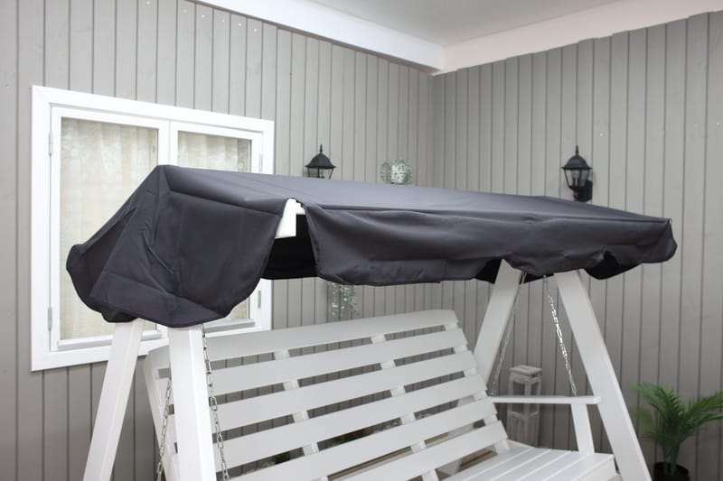 Hammock vit med svart tak - vit med svart tak - Products - Utemöbler & utemiljö - Utesoffa - Hammock