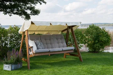 Hillerstorp Dalom Hammocktak Slöinge - Beige - Products - Utemöbler & utemiljö - Utesoffa - Hammock