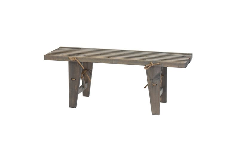 Hillerstorp Ecobench Bänk Utomhus 120 cm Furu Grå Oljad, Furu Grå Oljad