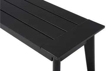 Hillerstorp Stoltö Bänk Utomhus Svart - Svart - Products - Utemöbler & utemiljö - Utesoffa - Trädgårdsbänk & utebänk