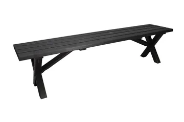 Lietinna Utebänk 180 cm - Svart - Products - Utemöbler & utemiljö - Utesoffa - Trädgårdsbänk & utebänk