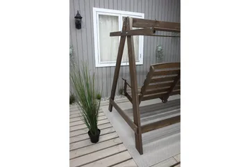 Pelle 3-sits Hammock utan tak - Brun - Products - Utemöbler & utemiljö - Utesoffa - Hammock