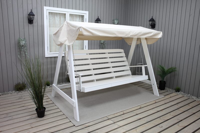 Pelle Hammock Vit/Svart - KWA - Products - Utemöbler & utemiljö - Utesoffa - Hammock