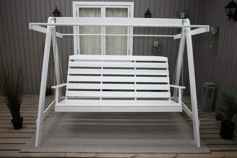 Pelle Hammock Vit/Svart - KWA - Products - Utemöbler & utemiljö - Utesoffa - Hammock