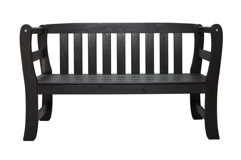 Rosenberg Utesoffa - Kaffesvart - Products - Utemöbler & utemiljö - Utesoffa - Trädgårdsbänk & utebänk