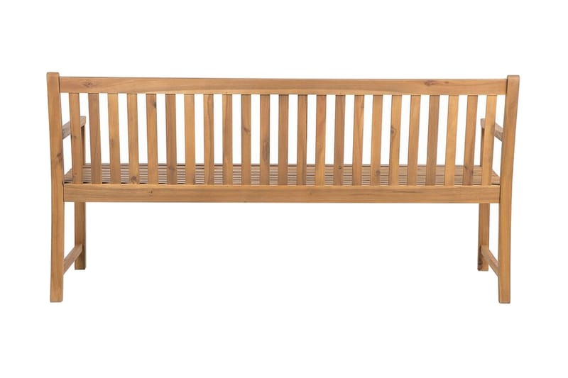 Trädgårdsbänk akaciaträ ljusbrun 180 cm VIVARA - Trä/natur - Products - Utemöbler & utemiljö - Utesoffa - Trädgårdsbänk & utebänk
