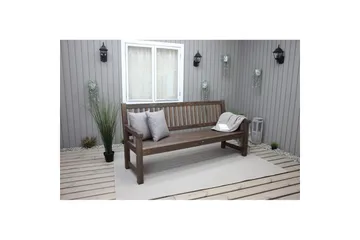 Utomhussoffa Brooklyn - Brun - Products - Utemöbler & utemiljö - Utesoffa - Trädgårdsbänk & utebänk