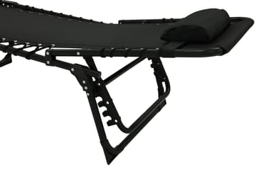 Örgryte solsäng - Ställbar | Svart - Svart - Products - Utemöbler & utemiljö - Utestol & trädgårdsstol - Solsäng & solvagn