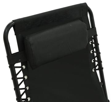 Örgryte solsäng - Ställbar | Svart - Svart - Products - Utemöbler & utemiljö - Utestol & trädgårdsstol - Solsäng & solvagn