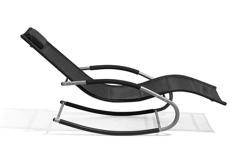 Carano Solstol 149 cm - Svart - Products - Utemöbler & utemiljö - Utestol & trädgårdsstol - Solstol