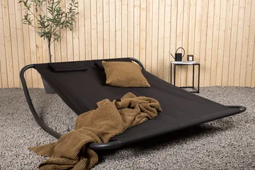 Gordo Solbädd - Svart - Products - Utemöbler & utemiljö - Utestol & trädgårdsstol - Solsäng & solvagn