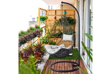 Kintore Hängstol Utomhus 95 cm - Gr å - Products - Utemöbler & utemiljö - Utestol & trädgårdsstol - Hängfåtölj & hängstol utomhus