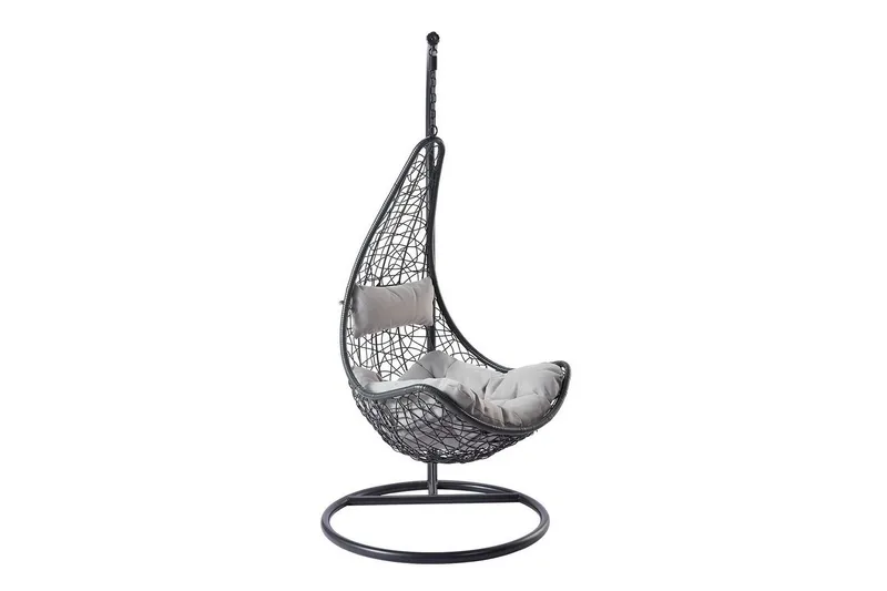 Kintore Hängstol Utomhus 95 cm - Grå - Products - Utemöbler & utemiljö - Utestol & trädgårdsstol - Hängfåtölj & hängstol utomhus