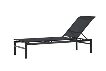 Massimo Solsäng - Svart - Products - Utemöbler & utemiljö - Utestol & trädgårdsstol - Solsäng & solvagn