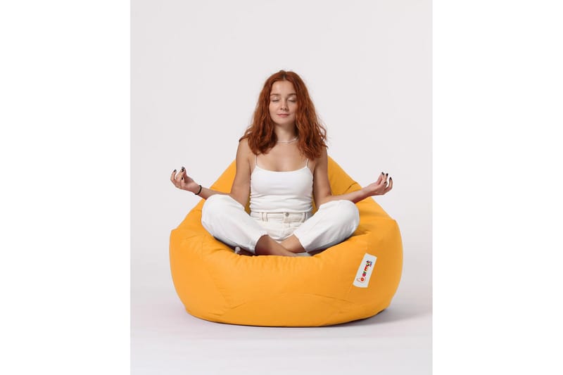 Sittsäckar utomhus Hunny Sittsäck Utomhus 115 cm Gul - Products - Utemöbler & utemiljö - Utestol & trädgårdsstol - Sittsäckar utomhus