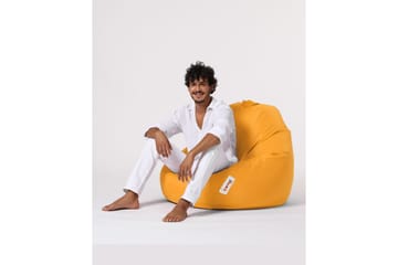Sittsäckar utomhus Hunny Sittsäck Utomhus 115 cm Gul - Products - Utemöbler & utemiljö - Utestol & trädgårdsstol - Sittsäckar utomhus