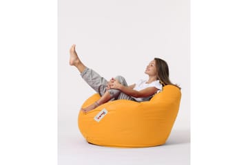 Sittsäckar utomhus Hunny Sittsäck Utomhus 115 cm Gul - Products - Utemöbler & utemiljö - Utestol & trädgårdsstol - Sittsäckar utomhus