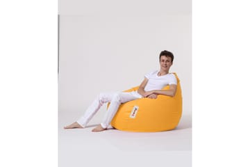 Sittsäckar utomhus Hunny Sittsäck Utomhus 115 cm Gul - Products - Utemöbler & utemiljö - Utestol & trädgårdsstol - Sittsäckar utomhus