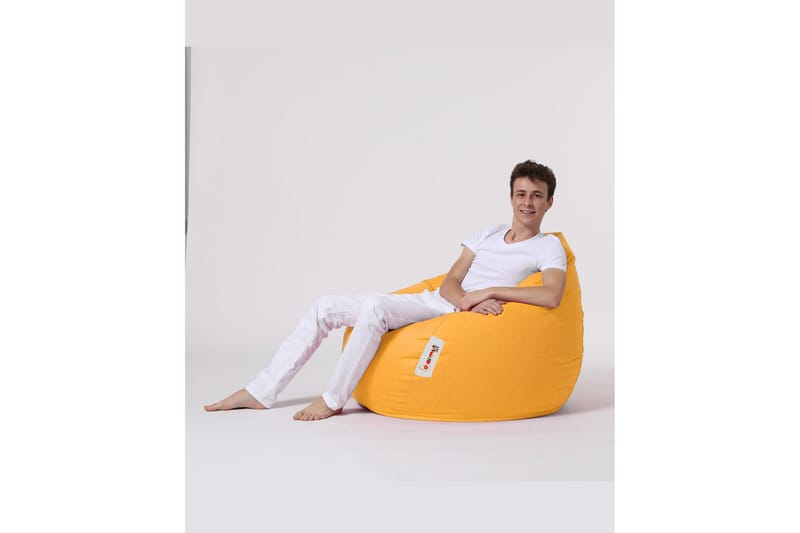 Sittsäckar utomhus Hunny Sittsäck Utomhus 115 cm Gul - Products - Utemöbler & utemiljö - Utestol & trädgårdsstol - Sittsäckar utomhus