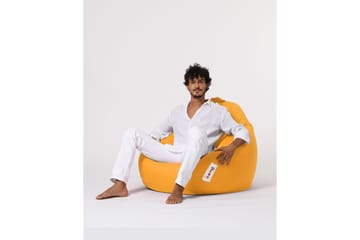 Sittsäckar utomhus Hunny Sittsäck Utomhus 115 cm Gul - Products - Utemöbler & utemiljö - Utestol & trädgårdsstol - Sittsäckar utomhus
