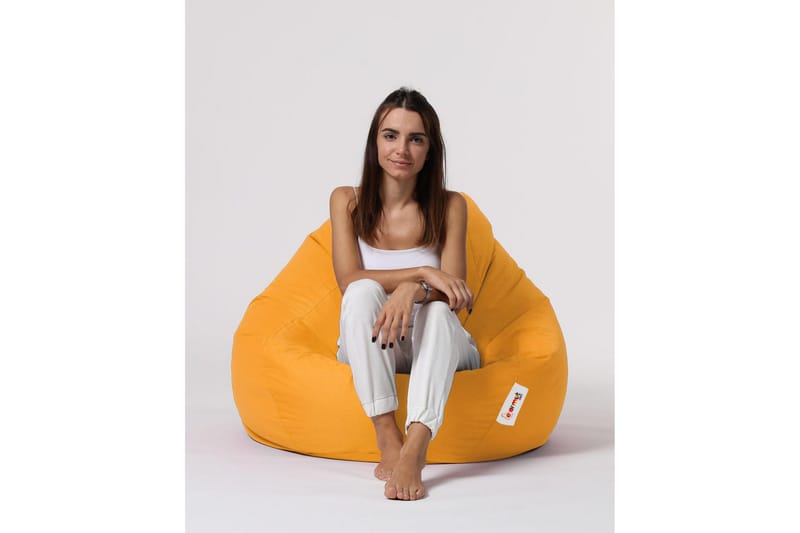 Sittsäckar utomhus Hunny Sittsäck Utomhus 115 cm Gul - Products - Utemöbler & utemiljö - Utestol & trädgårdsstol - Sittsäckar utomhus