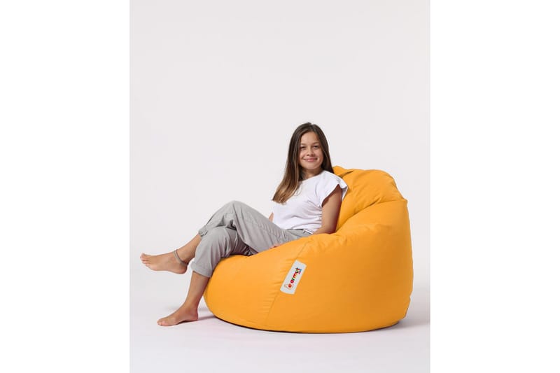 Sittsäckar utomhus Hunny Sittsäck Utomhus 115 cm Gul - Products - Utemöbler & utemiljö - Utestol & trädgårdsstol - Sittsäckar utomhus