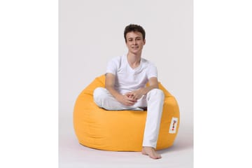 Sittsäckar utomhus Hunny Sittsäck Utomhus 115 cm Gul - Products - Utemöbler & utemiljö - Utestol & trädgårdsstol - Sittsäckar utomhus