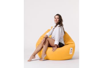 Sittsäckar utomhus Hunny Sittsäck Utomhus 115 cm Gul - Products - Utemöbler & utemiljö - Utestol & trädgårdsstol - Sittsäckar utomhus