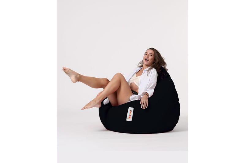 Sittsäckar utomhus Hunny Sittsäck Utomhus 115 cm Svart - Products - Utemöbler & utemiljö - Utestol & trädgårdsstol - Sittsäckar utomhus