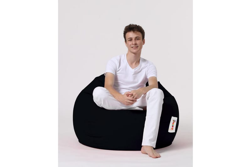 Sittsäckar utomhus Hunny Sittsäck Utomhus 115 cm Svart - Products - Utemöbler & utemiljö - Utestol & trädgårdsstol - Sittsäckar utomhus